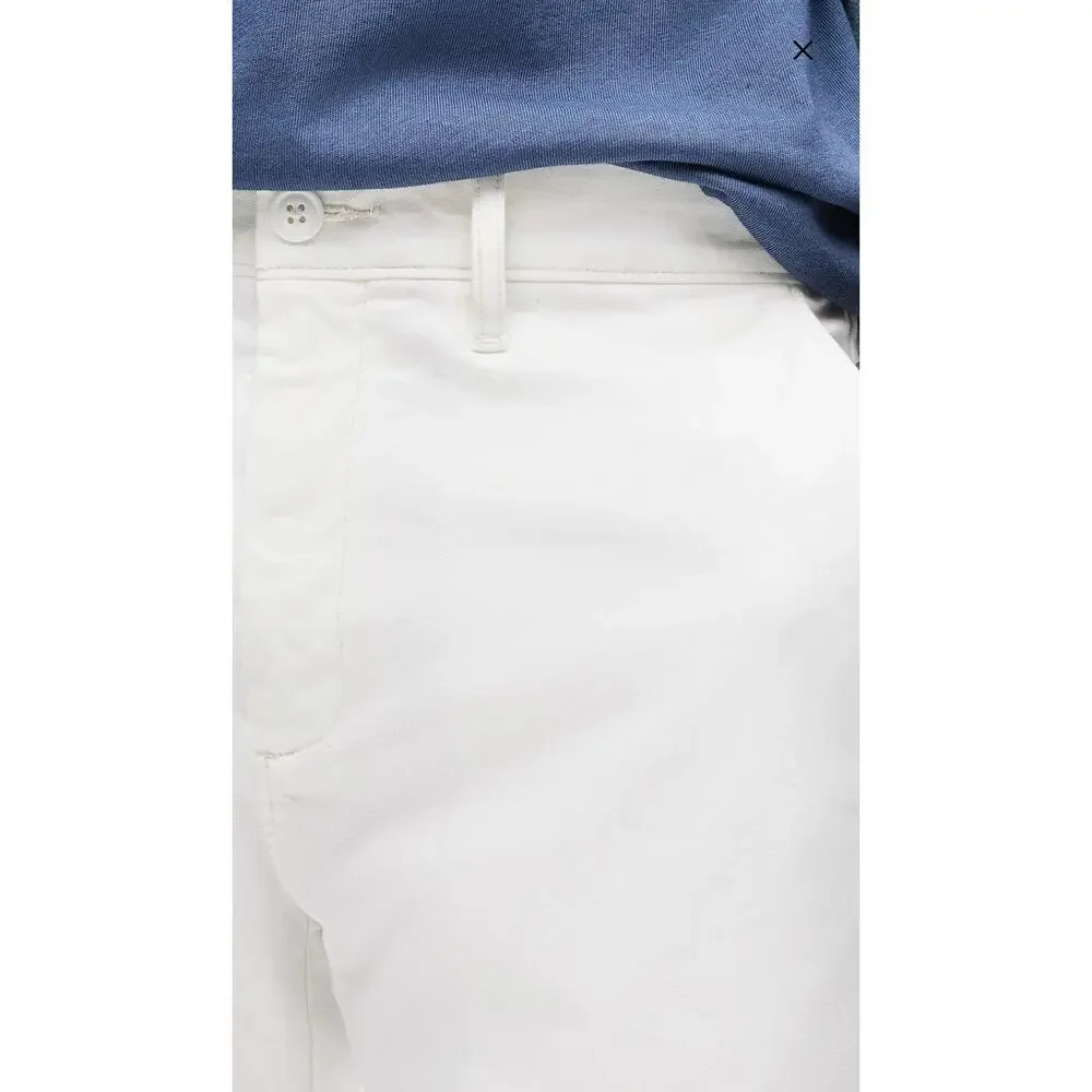 NWT J. Crew 770™ Straight-Fit Stretch Chino Pant White 30/32